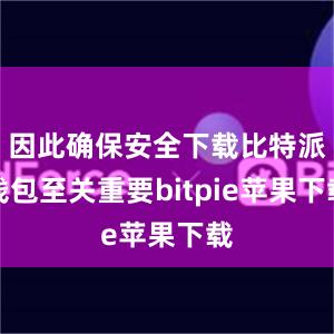   因此确保安全下载比特派钱包至关重要bitpie苹果下载