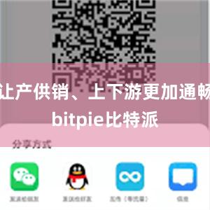   让产供销、上下游更加通畅bitpie比特派