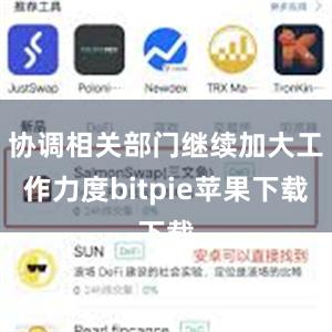   协调相关部门继续加大工作力度bitpie苹果下载