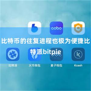 比特币的往复进程也极为便捷比特派bitpie